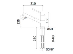 Смеситель для кухни MAMOLI PROGRAMMA CUCINA 7210000000OA