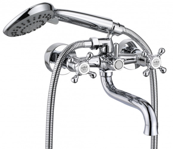 130131 Смеситель 2-руч. для ванны кор. ViEiR (10/1шт)