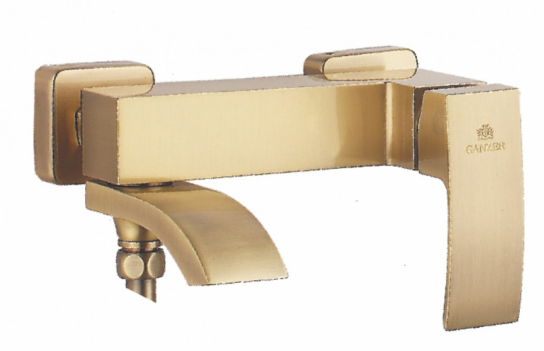 44031-D Смеситель однорыч  для ванны БРОНЗ "GANZER" (10/1шт)