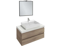 Раковина подвесная/накладная на мебель Jacob Delafon VIVIENNE EXBH112-00