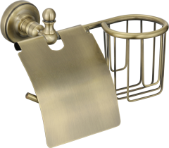 31031L-D Б/держатель+осв. левый (БРОНЗ) GANZER (20/1шт)